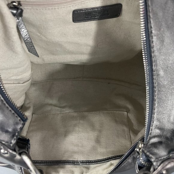 MICHAEL Michael Kors Silver Hobo Bag - Picture 10 of 14
